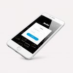 BLOC login screen on iphone